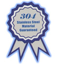 Guaranteed highest quality 304 series stainless steel