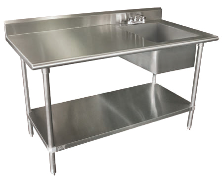 KMS Work Table           Table With Sink </b>
