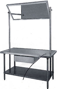 GSW DA-1520 Stainless Steel Heavy Duty Table Drawer (19-9/16W x 22-15