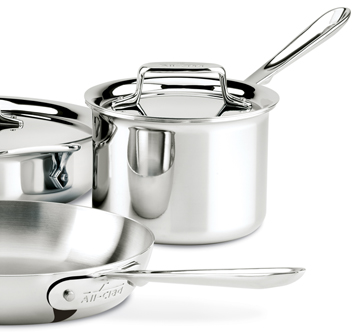 All Clad Stainless D5 polished Series Cookware Sets