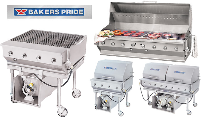 Bakers Pride Commercial Char Broiler Barbeque Grill for Outside Use