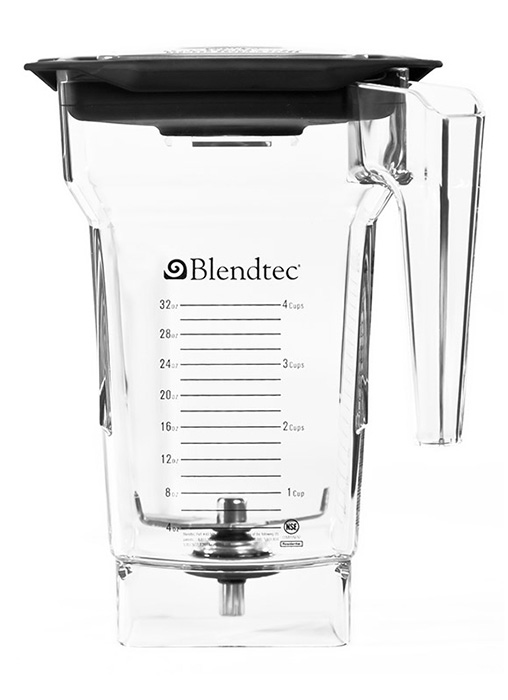 Blendtec 40-609-61 Blender Replacement Jar & Blade, 75oz FourSide, Clear -  Win Depot