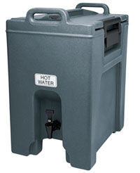 Cambro 500LCD-158 Camtainer® 4-3/4 gal. Red Insulated Beverage