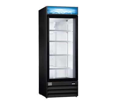 Freezer, Glass Door Merchandiser, 24 cubic ft. capacity