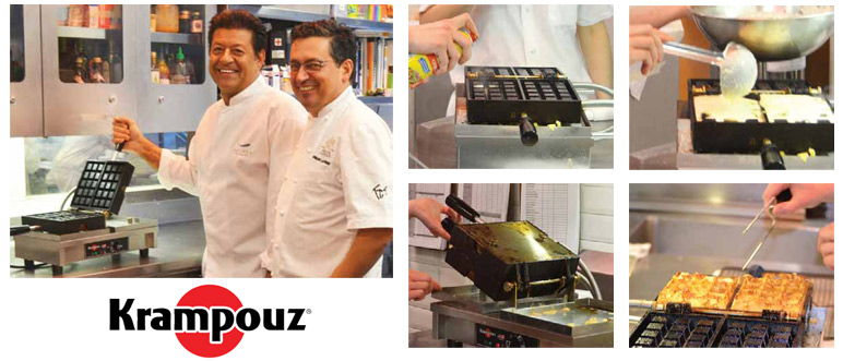 Krampouz Waffle Makers are chosen by top chefs