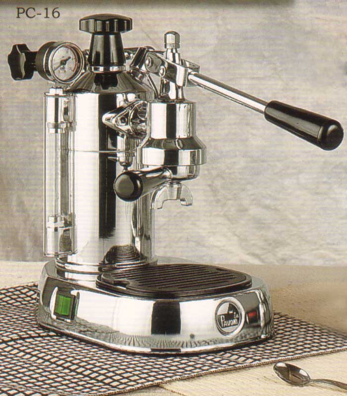 La Pavoni espresso machines, grinders, and espresso coffee accessories