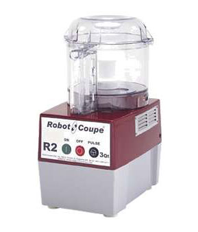 Robot Coupe Blixer 2 Food Processor with 2.5 Qt. Stainless Steel Bowl and  Single Speed - 1 hp