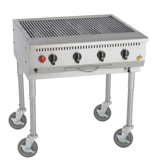 Star-Max Commercial Outdoor Char-Broiler, 30