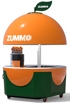 Zummo Juicer Kiosk, Z11 Mobile Juice Bar