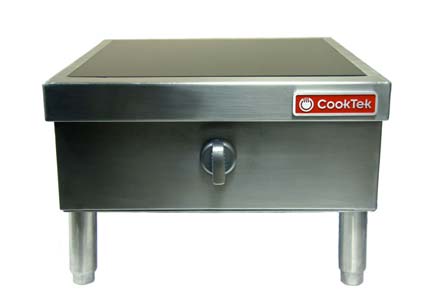 CookTek 600701 Countertop Commercial Induction Cooktop w/ (1) Burner, 200 240V/1PH