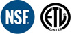 NSF and ETL certified