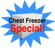 Special Sale on Kelvinator Commercial Chest Freezers