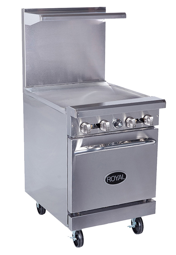 Royal 24 inch Range with Griddle Top