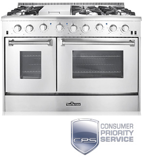 We offer extended warranties on all RESIDENTIAL Kitchen Equipment and Appliances from THOR and other prestigious brands