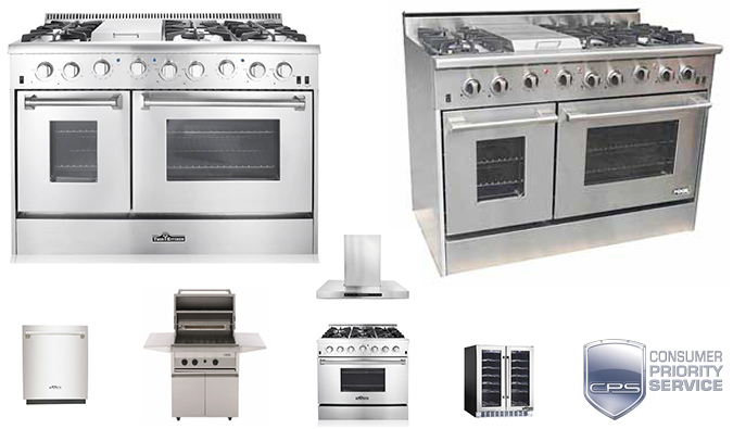 Extended Warranties for all Residential Kitchen Cooking and Refrigeration Equipment