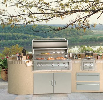 Another fine outdoor kitchen by Vintage